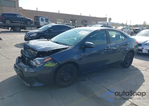 2014 Toyota Corolla Le z USA, uszkodzony, nr VIN 2T1BURHE6EC062209